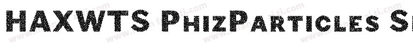 HAXWTS PhizParticles Six字体转换